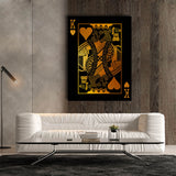 King Card Gold Sense Canvas