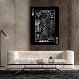 King Card Silver Sense Canvas