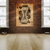King Card Vintage Sense Canvas