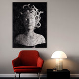 Medusa Stone Wall Art