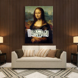 Mona Lisa Money Wall Art