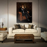 Monkey Cigarette Wall Art
