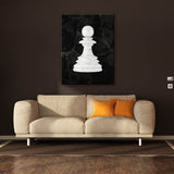 Pawn Black Wall Art