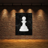 Pawn Black Wall Art