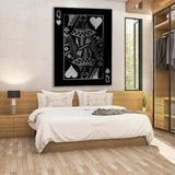 Queen Card Silver Sense Canvas