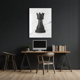Rook White Wall Art