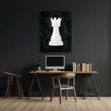 Rook Black Wall Art