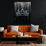 Tiara Crown Wall Art