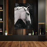 White Horse Wall Art