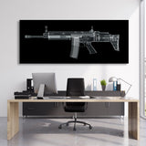 MK 16 SCAR-L X-Ray Wall Art