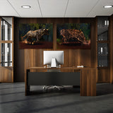 Bull vs Bear Run Wall Art