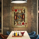 Jack Card Heart Wall Art