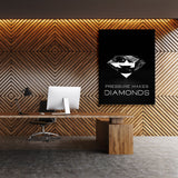 Pressure Makes Diamond Wall Art