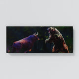 Bull vs Bear Wall Art