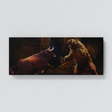 Bull vs Bear Wall Art