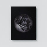 Ethereum Moon Wall Art