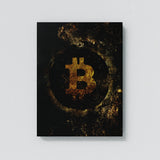 Bitcoin Gold Sense Canvas