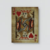 Jack Card Heart Wall Art