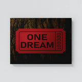 One Dream Ticket Wall Art