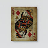 Queen Card Diamond Wall Art