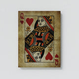 Queen Card Heart Wall Art