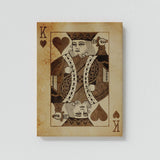 King Card Vintage Sense Canvas