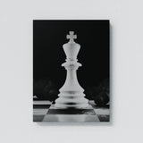 Chess Fallen Pieces Sense Canvas