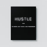 Hustle Neon Wall Art
