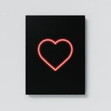 Heart Neon Wall Art