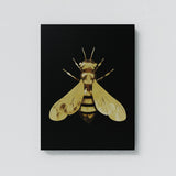 Honey Bee Gold Wall Art