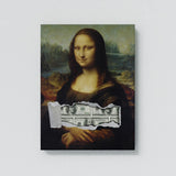Mona Lisa Money Wall Art