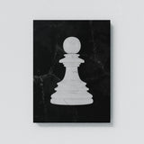 Pawn Black Wall Art