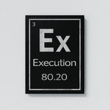 Execution Periodic Wall Art