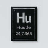 Hustle Periodic Wall Art