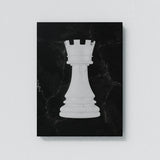 Rook Black Wall Art