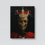 Skeleton King Wall Art