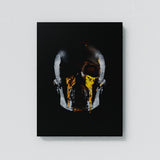 Skeleton Gold Tears Wall Art