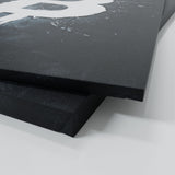 Bitcoin & Ethereum Breaking Wall Art