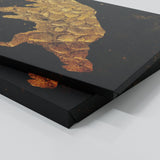 Bull vs Bear Gold Wall Art