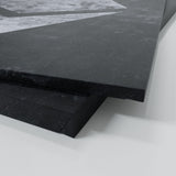 Bitcoin & Ethereum Concrete Wall Art