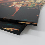 Bull Wall Street Sense Canvas