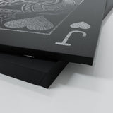 Jack Card Silver Sense Canvas