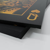 Queen Card Gold Sense Canvas