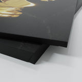 Chess Knight Gold Wall Art
