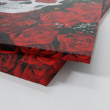 Skeleton Flower Wall Art