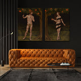 Adam & Eve Wall Art