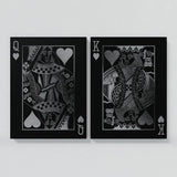 Playing Cards King & Queen Wall Art