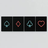 Poker Symbols Wall Art