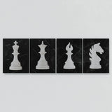 Chess Pieces Wall Art