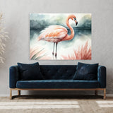 Flamingo Landscape Soft 5 Wall Art